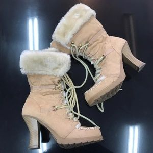 Faux Fur Boots